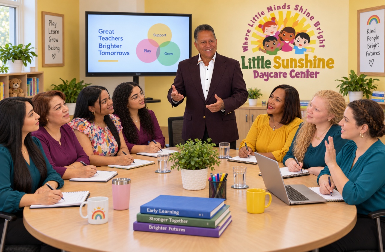 Geraldo Pagán, Founder and Executive Director of Little Sunshine Daycare Center